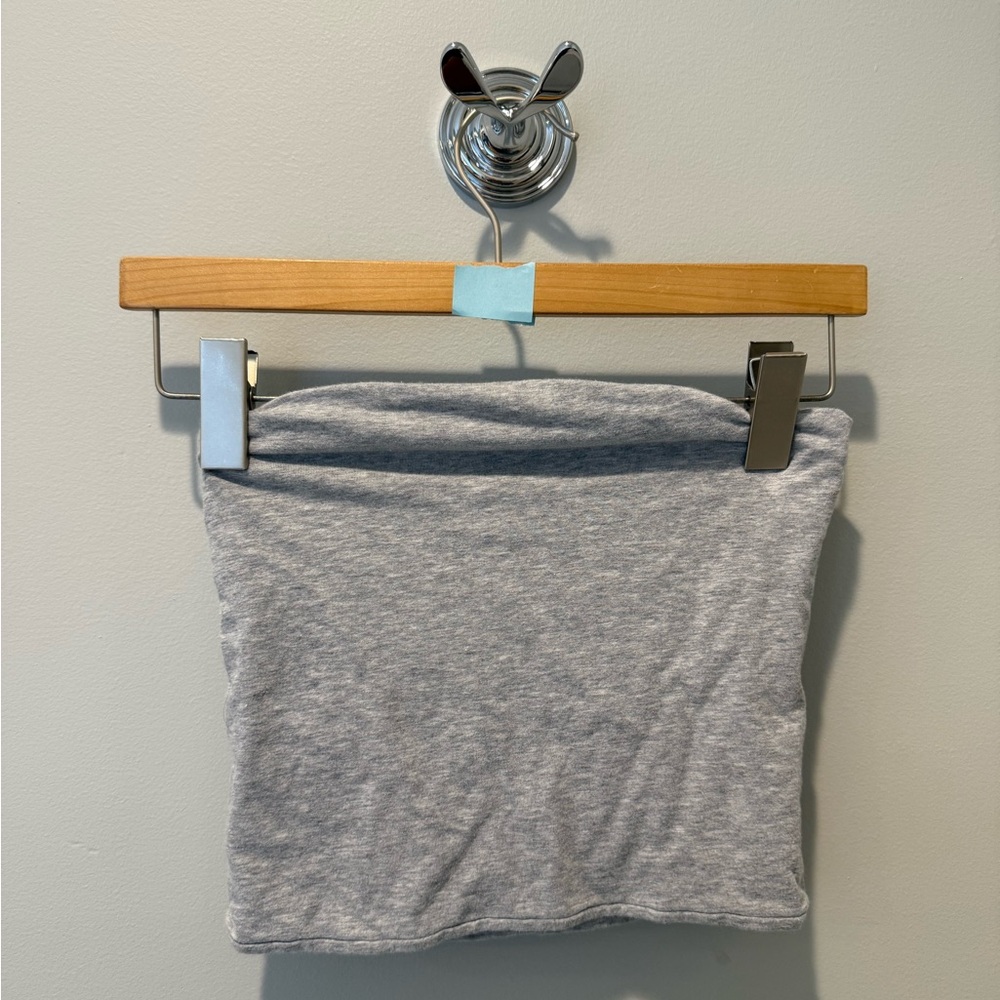 Brandy Melville Heather Gray Top